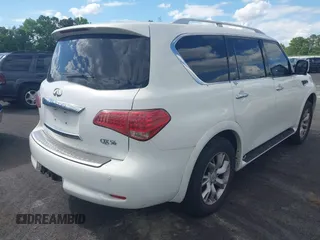 2012 Infiniti QX56 7-passenger with VIN JN8AZ2NF2C9519509, listed as a IAAI auction lot 42191986 with 190,131 mi miles and . Bid and sale history available at DreamBid. Image 4.