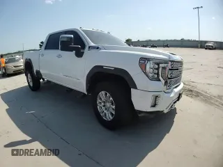 2020 GMC Sierra 2500HD Denali z VIN 1GT49REY1LF225393, wystawiony jako Copart lot #52556145 z przebiegiem Nie podano mil oraz Szkoda całkowita • Salvage title. Historia ofert i sprzedaży dostępna na DreamBid. Obrazek 11.