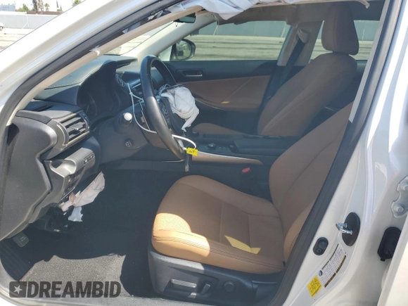2020 Lexus IS 300 with VIN JTHDA1D26L5106796, listed as a Copart auction lot 61302775 with 63,600 mi miles and Salvage title. Bid and sale history available at DreamBid. Image 7.