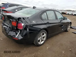 2015 BMW 3 Series 320i xDrive with VIN WBA3C3C52FP665041, listed as a Copart auction lot 51514605 with 163,732 mi miles and Salvage Title. Bid and sale history available at carsss.com. Image 3.