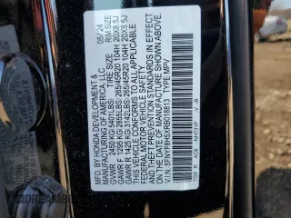 2024 Honda Passport EX-L с VIN 5FNYF8H5XRB018813, выставлен на аукционе Copart как лот 49441605 с пробегом 5 980 миль миль и Списание • Salvage title. История ставок и продаж доступна на DreamBid. Изображение 13.