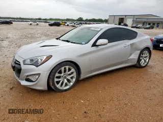2016 Hyundai Genesis Coupe 3.8L Base with VIN KMHHT6KJ2GU137202, listed as a Copart auction lot 61546655 with 86,796 mi miles and Salvage title. Bid and sale history available at DreamBid. Image 1.