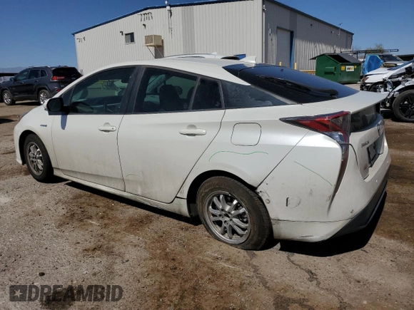 2018 Toyota Prius Two z VIN JTDKARFU0J3054693, wystawiony jako Copart lot #57581855 z przebiegiem 51 684 mil mil oraz Szkoda całkowita • Salvage title. Historia ofert i sprzedaży dostępna na DreamBid. Obrazek 2.