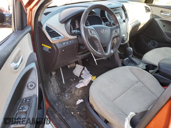 2014 Hyundai Santa Fe Sport with VIN 5XYZU3LB7EG185515, listed as a Copart auction lot 42679185 with 140,742 mi miles and Salvage Title. Bid and sale history available at carsss.com. Image 8.