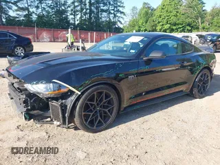 2022 Ford Mustang Mach 1 with VIN 1FA6P8R06N5552691, listed as a IAAI auction lot 42187210 with 32,545 mi miles and . Bid and sale history available at DreamBid. Image 2.