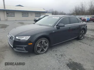 2017 Audi A4 Premium Plus with VIN WAUENAF49HN037325, listed as a Copart auction lot 50267105 with 71,616 mi miles and Salvage Title. Bid and sale history available at carsss.com. Image 1.