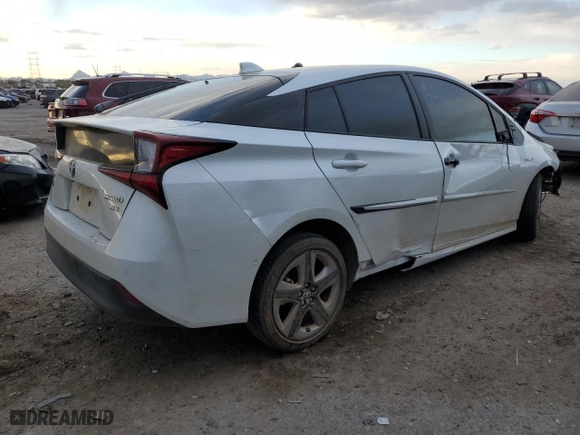 2022 Toyota Prius L Eco with VIN JTDKAMFU4N3176157, listed as a Copart auction lot 41668415 with 31,371 mi miles and Salvage Title. Bid and sale history available at carsss.com. Image 3.