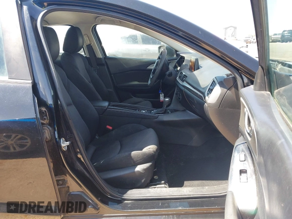 2017 Mazda 3 Sport with VIN 3MZBN1U7XHM115461, listed as a IAAI auction lot 42121334 with 128,444 mi miles and . Bid and sale history available at DreamBid. Image 5.