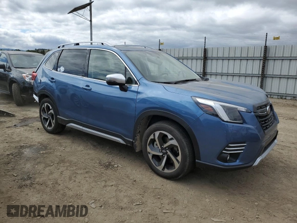 2024 Subaru Forester Touring with VIN JF2SKAMC2RH442467, listed as a Copart auction lot 53766735 with 7,206 mi miles and Salvage title. Bid and sale history available at DreamBid. Image 4.