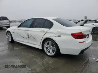2014 BMW 5 Series 535d with VIN WBAXA5C58ED690187, listed as a Copart auction lot 86191924 with 116,624 mi miles and Salvage Title. Bid and sale history available at carsss.com. Image 2.