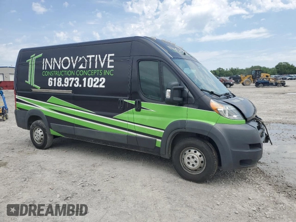 2014 Ram ProMaster Cargo z VIN 3C6TRVDG5EE104271, wystawiony jako Copart lot #57152155 z przebiegiem 145 129 mil mil oraz Szkoda całkowita • Salvage title. Historia ofert i sprzedaży dostępna na DreamBid. Obrazek 4.