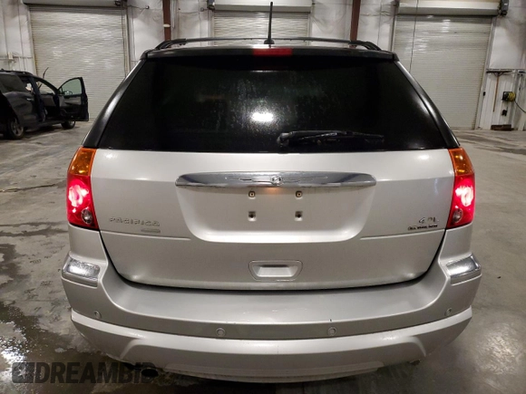 2007 Chrysler Pacifica Limited with VIN 2A8GF78X77R327981, listed as a Copart auction lot 61963285 with 217,143 mi miles and Salvage title. Bid and sale history available at DreamBid. Image 6.
