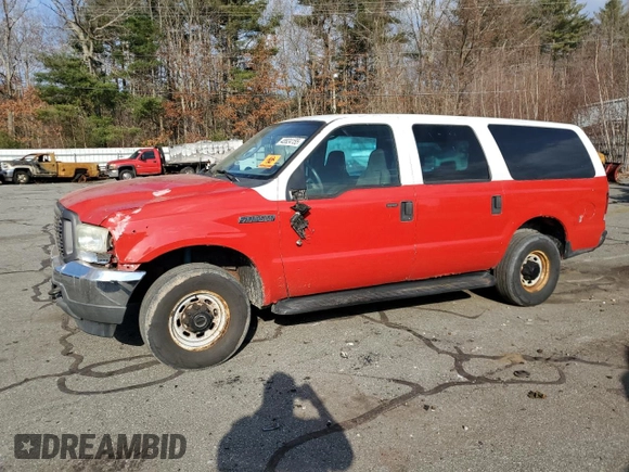 2003 Ford Excursion Special Serv z VIN 1FMSU41P43EC80167, wystawiony jako Copart lot #48924155 z przebiegiem 222 184 mil mil oraz Szkoda całkowita • Salvage title. Historia ofert i sprzedaży dostępna na DreamBid. Obrazek 1.