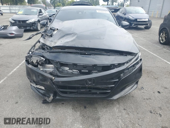 2020 Honda Accord Sport with VIN 1HGCV2F3XLA020073, listed as a Copart auction lot 57354185 with 41,649 mi miles and Salvage title. Bid and sale history available at DreamBid. Image 5.
