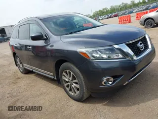 2014 Nissan Pathfinder SL z VIN 5N1AR2MM2EC685459, wystawiony jako IAAI lot #42290892 z przebiegiem 179 201 mil mil oraz . Historia ofert i sprzedaży dostępna na DreamBid. Obrazek 1.