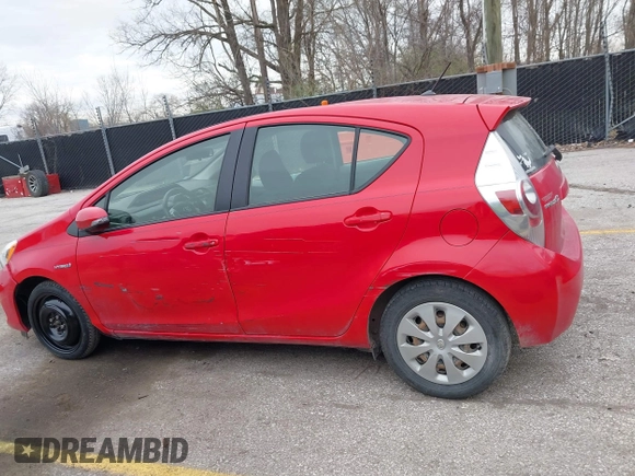 2014 Toyota Prius One with VIN JTDKDTB34E1561728, listed as a IAAI auction lot 41851437 with 111,996 mi miles and . Bid and sale history available at DreamBid. Image 15.