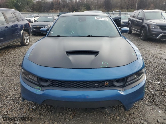 2020 Dodge Charger Scat Pack Widebody with VIN 2C3CDXGJ1LH228389, listed as a Copart auction lot 83210224 with 48,072 mi miles and Salvage Title. Bid and sale history available at carsss.com. Image 5.