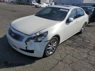 2008 Infiniti G35 Journey with VIN JNKBV61E28M228124, listed as a Copart auction lot 52823565 with 88,684 mi miles and Salvage Title. Bid and sale history available at DreamBid. Image 1.