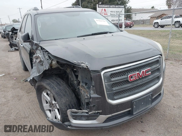 2014 GMC Acadia SLE with VIN 1GKKRPKD4EJ322136, listed as a IAAI auction lot 41569759 with 204,324 mi miles. Bid and sale history available at carsss.com. Image 1.