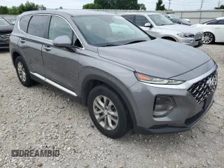 2020 Hyundai Santa Fe SE with VIN 5NMS23AD2LH146863, listed as a Copart auction lot 62695745 with 75,173 mi miles and Salvage title. Bid and sale history available at DreamBid. Image 4.