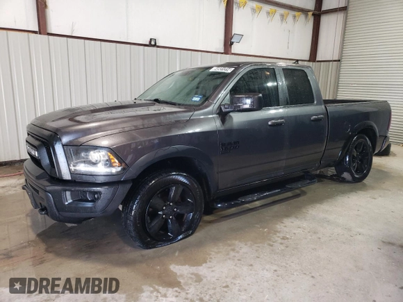 2019 Ram 1500 Classic Warlock with VIN 1C6RR6GG3KS670918, listed as a Copart auction lot 84931314 with 129,846 mi miles and Clean Title. Bid and sale history available at carsss.com. Image 1.