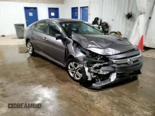 2016 Honda Civic Sedan LX with VIN 19XFC2F55GE006460, listed as a Copart auction lot 51485715 with 158,941 mi miles and Salvage Title. Bid and sale history available at carsss.com. Image 14.