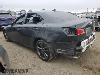 2011 Lexus IS 350 with VIN JTHBE5C22B5025247, listed as a Copart auction lot 43453355 with 228,348 mi miles and Salvage Title. Bid and sale history available at carsss.com. Image 2.