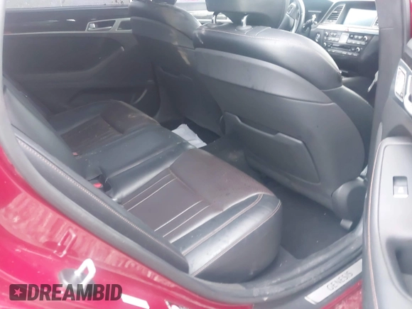 2018 Genesis G80 Sport with VIN KMHGN4JB4JU225812, listed as a IAAI auction lot 42314901 with 109,005 mi miles and . Bid and sale history available at DreamBid. Image 8.
