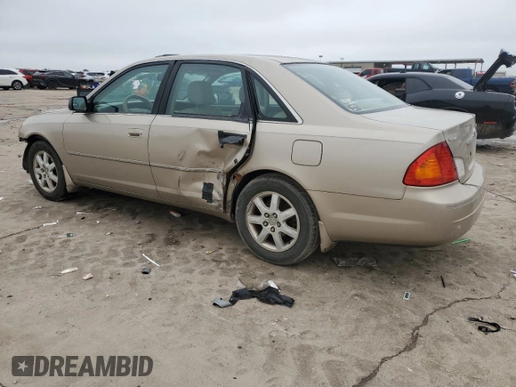 2000 Toyota Avalon XL z VIN 4T1BF28B7YU074685, wystawiony jako Copart lot #54523145 z przebiegiem 172 258 mil mil oraz Szkoda całkowita • Salvage title. Historia ofert i sprzedaży dostępna na DreamBid. Obrazek 2.