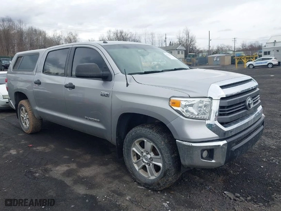 2014 Toyota Tundra 4WD Truck SR5 with VIN 5TFDY5F16EX395873, listed as a IAAI auction lot 41944553 with 209,338 mi miles. Bid and sale history available at carsss.com. Image 1.