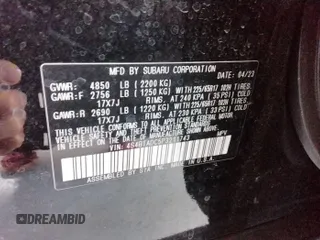 2023 Subaru Outback Premium with VIN 4S4BTADC5P3211743, listed as a IAAI auction lot 42785459 with 71,173 mi miles and . Bid and sale history available at DreamBid. Image 1.