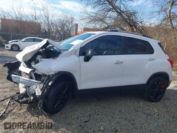 2019 Chevrolet Trax LT z VIN 3GNCJLSB6KL265660, wystawiony jako IAAI lot #41633609 z przebiegiem Nie podano mil oraz . Historia ofert i sprzedaży dostępna na DreamBid. Obrazek 14.