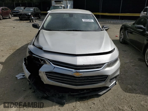 2017 Chevrolet Malibu LS with VIN 1G1ZB5ST8HF288034, listed as a Copart auction lot 55025405 with 104,716 mi miles and Salvage Title. Bid and sale history available at DreamBid. Image 5.