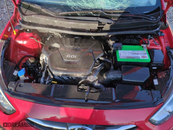 2017 Hyundai Accent SE with VIN KMHCT5AE7HU325319, listed as a Copart auction lot 48227615 with 117,000 mi miles and Salvage Title. Bid and sale history available at carsss.com. Image 11.