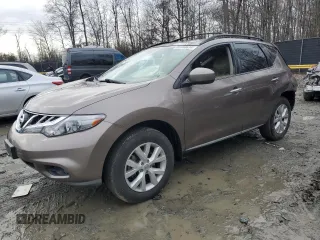 2011 Nissan Murano SL with VIN JN8AZ1MW3BW174275, listed as a Copart auction lot 85380634 with 155,569 mi miles and Salvage Title. Bid and sale history available at carsss.com. Image 1.