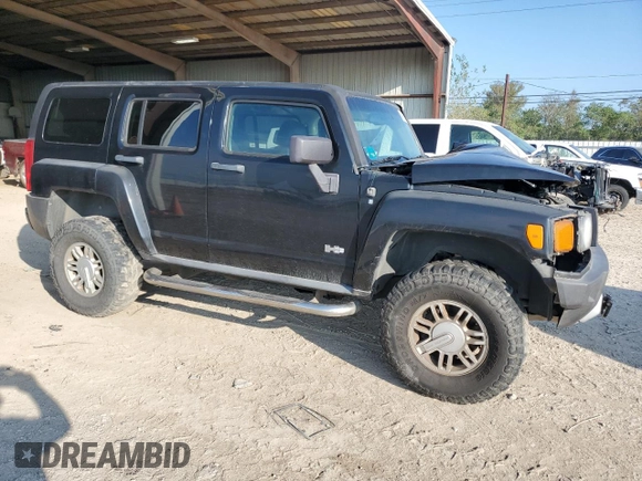 2009 Hummer H3 SUV with VIN 5GTEN13E298131300, listed as a Copart auction lot 64903633 with 159,846 mi miles and Salvage Title. Bid and sale history available at carsss.com. Image 4.
