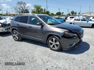 2019 Jeep Cherokee Limited z VIN 1C4PJLDB5KD488351, wystawiony jako Copart lot #54566905 z przebiegiem 55 889 mil mil oraz Nie do naprawy • Non repairable. Historia ofert i sprzedaży dostępna na DreamBid. Obrazek 4.