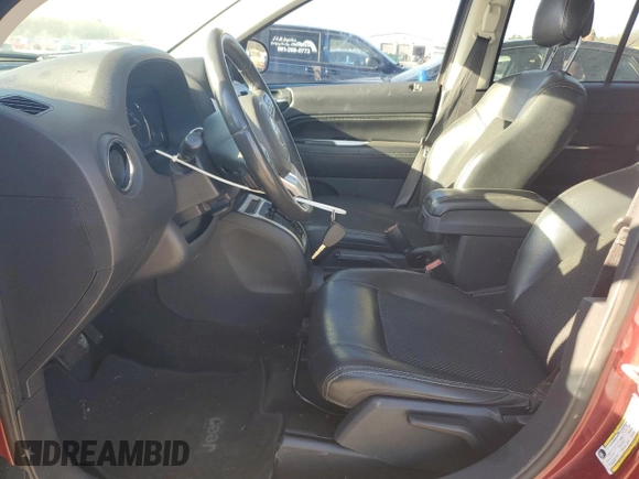2016 Jeep Compass Latitude with VIN 1C4NJCEB0GD651470, listed as a Copart auction lot 47505465 with 130,826 mi miles and Salvage Title. Bid and sale history available at carsss.com. Image 7.