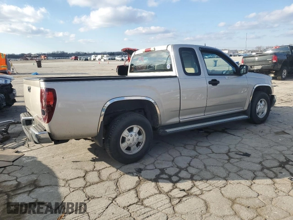 2008 GMC Canyon SL with VIN 1GTCS199888110693, listed as a Copart auction lot 88260565 with 151,579 mi miles and Salvage Title. Bid and sale history available at carsss.com. Image 3.