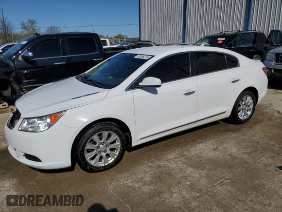 2013 Buick LaCrosse with VIN 1G4GA5ER1DF169345, listed as a Copart auction lot 53306215 with 145,884 mi miles and Non repairable. Bid and sale history available at DreamBid. Image 1.