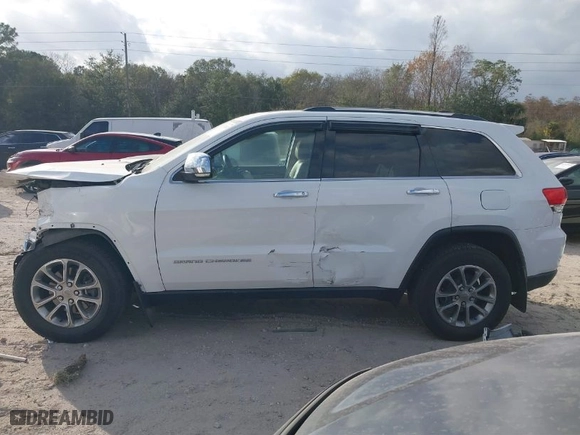 2015 Jeep Grand Cherokee Limited with VIN 1C4RJFBG8FC753817, listed as a IAAI auction lot 41247003 with 86,658 mi miles. Bid and sale history available at carsss.com. Image 15.