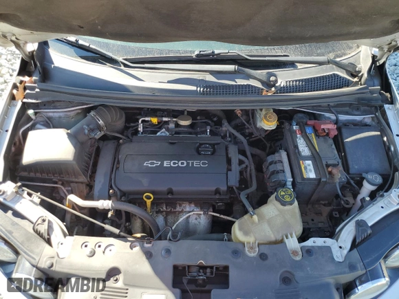 2013 Chevrolet Sonic LT with VIN 1G1JC6SH2D4210219, listed as a Copart auction lot 45314495 with 127,217 mi miles and Salvage Title. Bid and sale history available at carsss.com. Image 11.