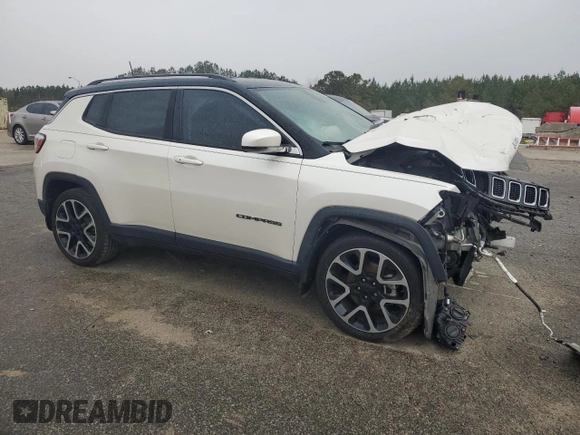 2018 Jeep Compass Limited z VIN 3C4NJCCB3JT338482, wystawiony jako Copart lot #49899105 z przebiegiem 122 386 mil mil oraz Szkoda całkowita • Salvage title. Historia ofert i sprzedaży dostępna na DreamBid. Obrazek 4.