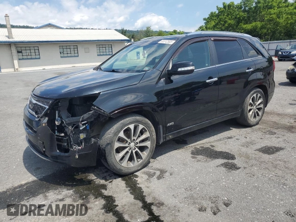 2014 Kia Sorento SX Limited with VIN 5XYKWDA78EG459580, listed as a Copart auction lot 65512585 with 150,416 mi miles and Salvage title. Bid and sale history available at DreamBid. Image 1.