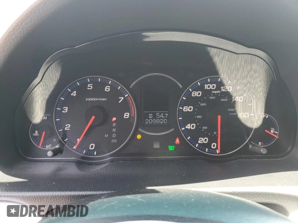 2006 Acura TSX Navi with VIN JH4CL96946C007019, listed as a Copart auction lot 62790095 with 209,820 mi miles and Salvage title. Bid and sale history available at DreamBid. Image 9.