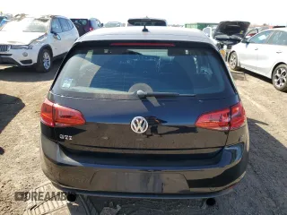 2016 Volkswagen Golf GTI SE with VIN 3VW4T7AU3GM001263, listed as a Copart auction lot 48008664 with 75,552 mi miles. Bid and sale history available at carsss.com. Image 6.
