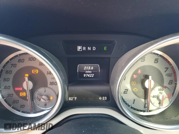 2015 Mercedes-Benz SLK 250 z VIN WDDPK4HA6FF104744, wystawiony jako Copart lot #52951165 z przebiegiem 97 422 mil mil oraz Szkoda całkowita • Salvage title. Historia ofert i sprzedaży dostępna na DreamBid. Obrazek 9.
