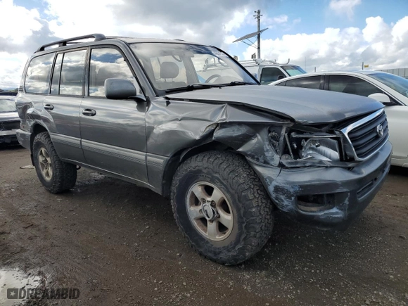 1998 Toyota Land Cruiser with VIN JT3HT05J0W0006471, listed as a Copart auction lot 49091535 with 314,727 mi miles and Salvage Title. Bid and sale history available at carsss.com. Image 4.