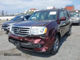 2012 Honda Pilot EX-L with VIN 5FNYF4H64CB071399, listed as a IAAI auction lot 42458976 with 91,026 mi miles and . Bid and sale history available at DreamBid. Image 6.