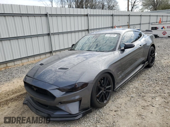 2021 Ford Mustang EcoBoost with VIN 1FA6P8TH8M5157134, listed as a Copart auction lot 41730723 with 15,873 mi miles and . Bid and sale history available at DreamBid. Image 1.
